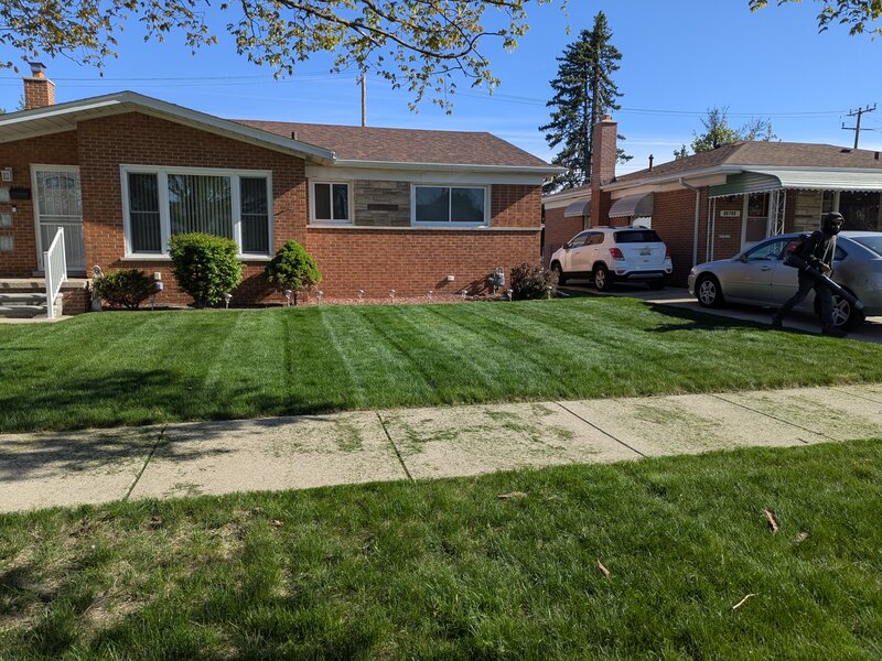 Lawnology lawn care project 87 in Metro Detroit